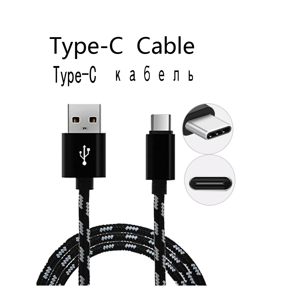 1 м Тип usb C UBS-C 2A быстрой зарядки Тип-C кабель синхронизации данных для samsung