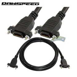 Danspeed 0.5 м 1.5 м 1 м 1.5ft 3ft 5ft HDMI 1.4 женский в гнездо Панель монтировать удлинитель f/F шнур для 1080 P HDTV