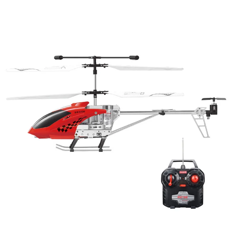 

Remote Control rc Helicopter Electronic Toy with Gyro Anti-drop Remote Control Aircraft Electronic Toy for Children