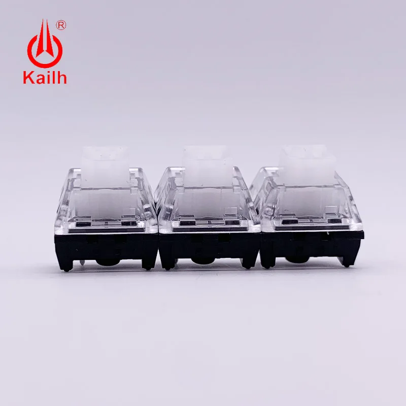

Kailh Box Switch Input Club Hako White Mechanical Keyboard Switch Waterproof and dustproof Soft tactile Type 85gf black base