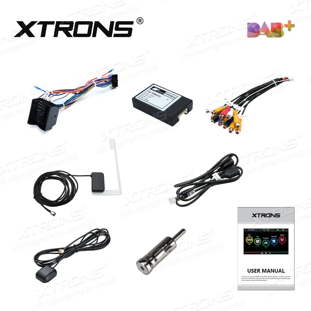 XTRONS 7 дюймов Автомобильный DVD плеер 2 din радио DAB + Canbus GPS навигации для Ford S Max Fusion 2006