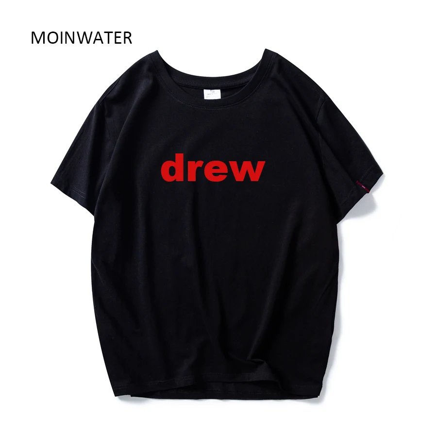 

MOINWATER Women Casual T-shirts Lady 2019 New Fashionable 100% Cotton Tops Short Sleeve Female Tees MT1935