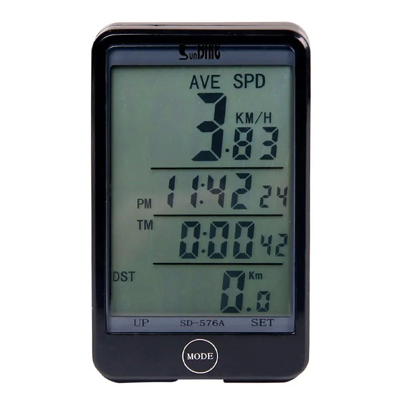 

Wireless Bike Computer LCD Display For Electric Bike Scooter