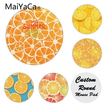

MaiYaCa Personalized Cool Fashion Oranges Silicone Pad to Mouse Game New Personalized print Mousepad