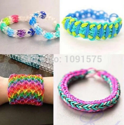 500pcs Girls Hair Bands Small Baby Rubber Band Mix color Hair Rope Ring CJWD103