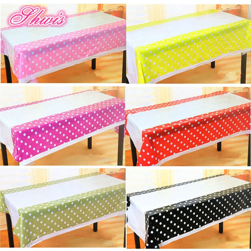 Buy 108X180cm Rectangle Party Tablecloth Baby Shower