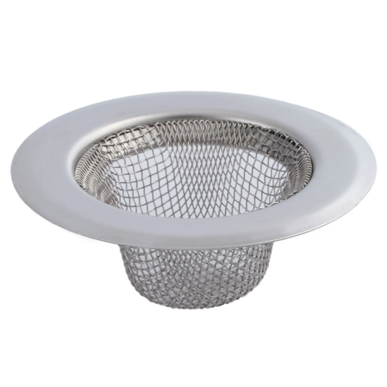 2Pcs Kitchen Sink Strainer 5.3CM Stainless Steel Bathtub Hair Catcher Stopper Bathroom Shower Drain Hole Filter Sink Strainer