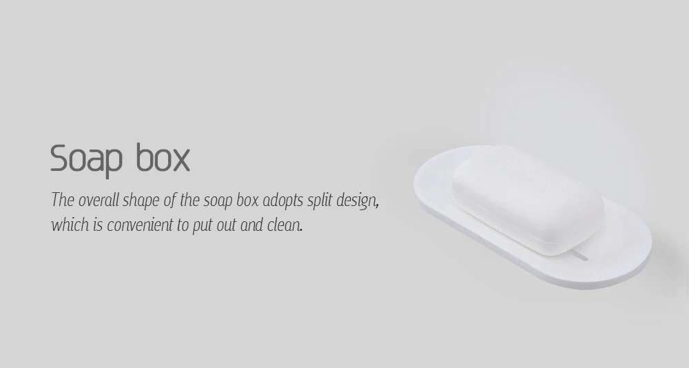happy life Simple Storage Convenience Bathroom Set from Xiaomi youpin 7pcs