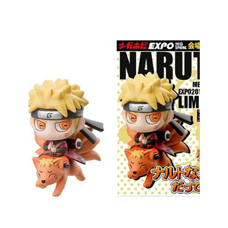 

New Naruto 5 cm Mini Action Figure Model Q Style Cartoon Toys Model Kids boys Birthday Gift Christmas Gift Toys for Children