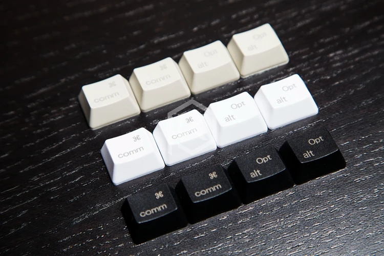 PBT лазерные ключи mac в OEM профиле с вишневыми MX стеблями PBT пластиковые командные ключи macos для gh60 87 104 ansi 1.25u