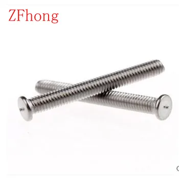 

50pcs M6*10/12/16/20/25/30 Stainless Steel CD Welding Stud Welding Screws Spot Welding Studs Weld Bolt