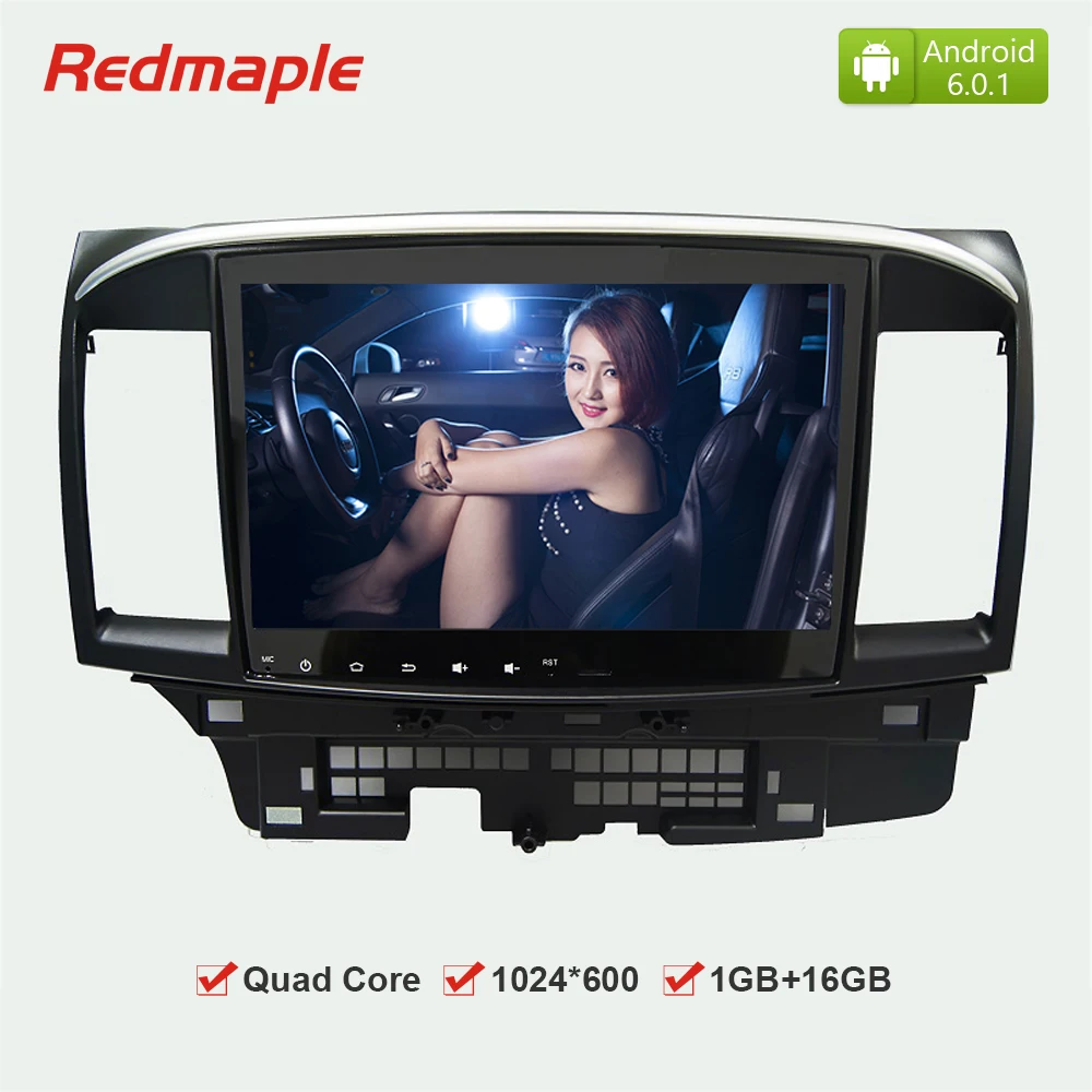 10"HD Car DVD Player GPS Glonass Navigation Multimedia for Mitsubishi