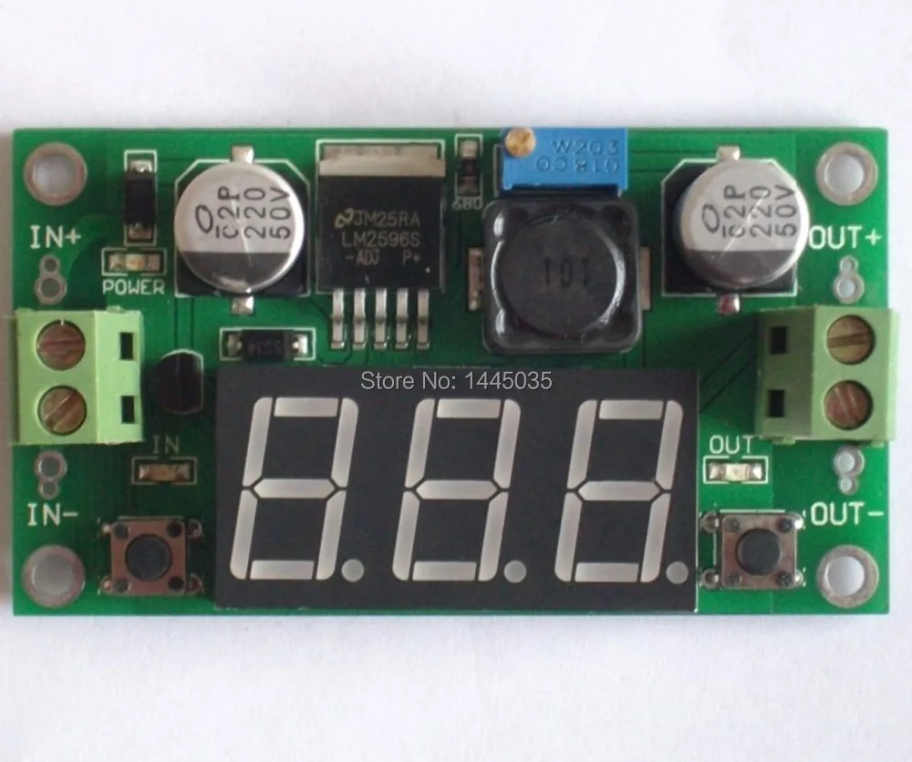 Купить DC-dc бак сыходзь преобразователь питания lm2596 регулятор ...