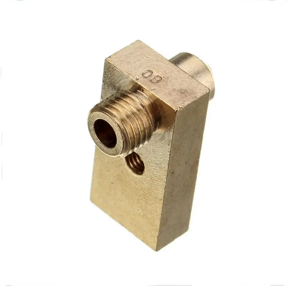 

DuoWeiSi 3D Printer Parts Brass Nozzle For 3MM Filament Print Head 3D Printer