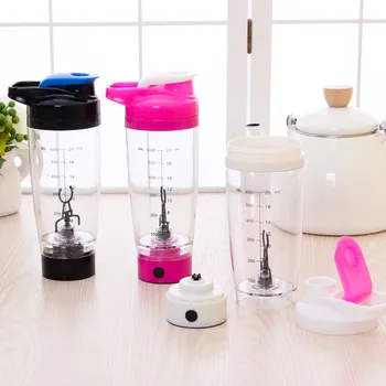 

WIILII 1Pc 600ml Electric Automation Protein Shaker Blender My Water Bottle Automatic Movement Coffee Milk Smart Mixer Drinkware