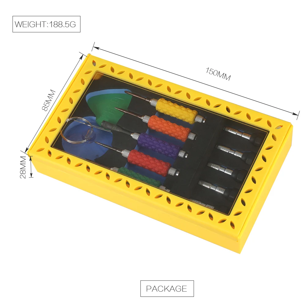 

BES-669s Mobile Phone Opening Repair Screwdrivers Set Non-slip Precision Screwdriver for Smartphone Disassemble Tools