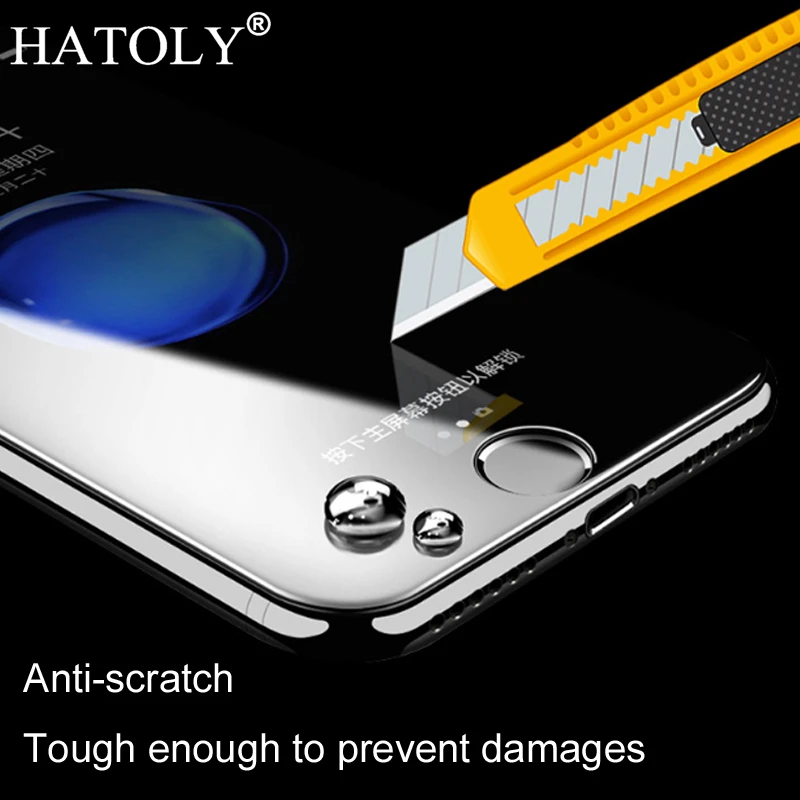 Закаленное стекло HATOLY 5D Защита экрана для xiaomi mi 8 полноразмерная пленка защитное 6