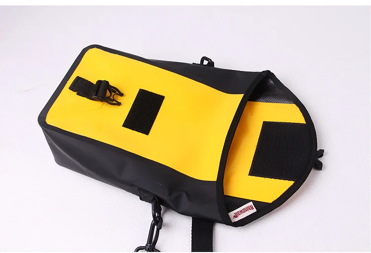 Discount For brompton bag Bicycle Handlebar bag Bike handlebar bag basket  folding bike waterproof basket Bicycle handlebar pannier 4