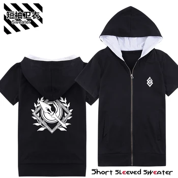 

Fate/Apocrypha Fate/stay night ASSASSYN fgo coat fleece With short sleeves with cap sweater cosplay costume