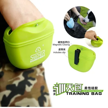 

Pet Dog Training Treat Snack Bait Dog Obedience Agility Outdoor Pouch Food Bag Dogs Snack Bag Pack Pouch Silica Gel Waist Bags