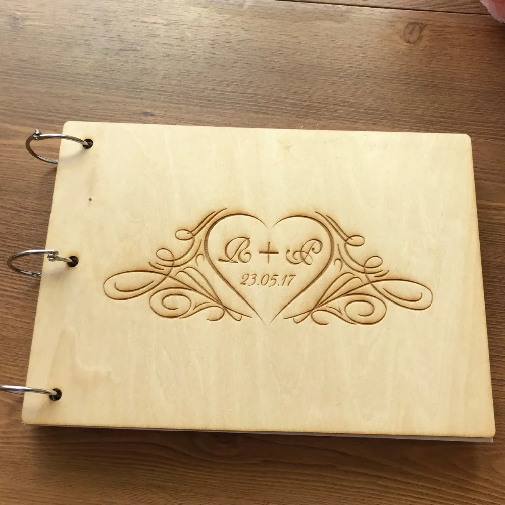 Personalized Wedding guest book, Burlap wedding guestbook album, Custom guest book, Rustic wedding engagement anniversary gift