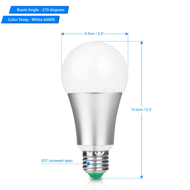 LemonBest-10W-RGB-W-E27-LED-Bulb-Stage-Lamp-220V-Aluminum-Light-120-Colors-Remote-Control (3)