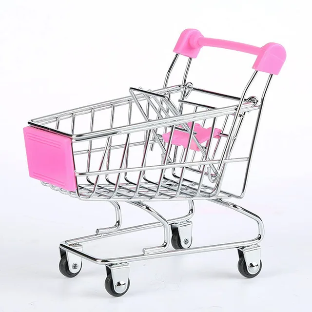 Mini Supermarket Handcart Shopping Utility Cart Mode Storage Funny