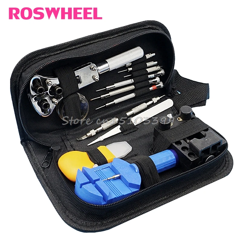

Black Multi-functional Canvas Watch Repair Portable Tool Bag Zipper Storage G08 Whosale&DropShip