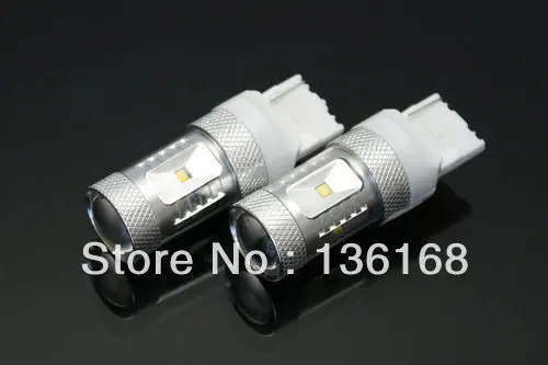 

2Pcs T20 W21W 7440 30W CREE Chips LED WHITE CAR (CANBUS) REVERSE INDICATOR DRL BULBS