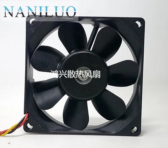 Naniluo 109R0812S4D01 8 см 80 мм 8025 DC 12 V 0.24A трехпроводной мяч вентилятор-инвертор для сервера