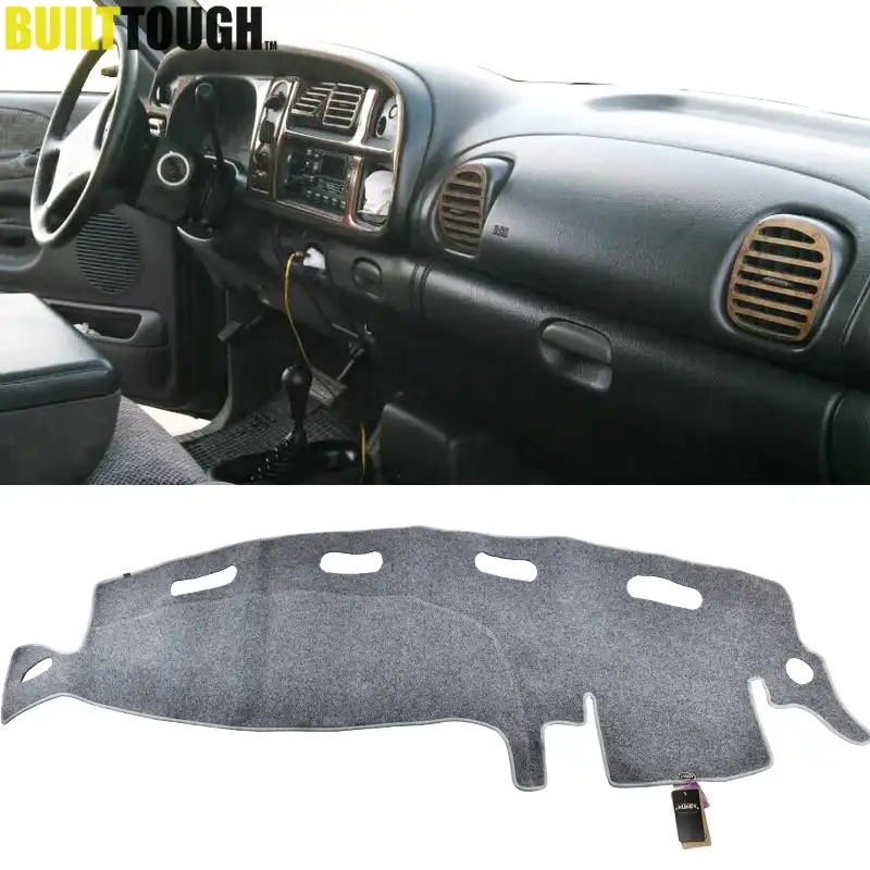 Dash Cover For Dodge Ram 1500 2500 3500 1998 1999 2000 2001 Dashboard Mat Pad Dashmat Dash Mat Light Gray Grey