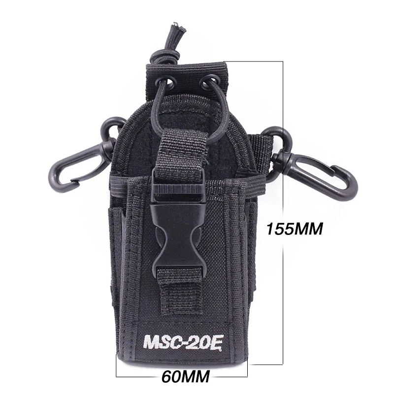 MSC 20E портативная рация нейлоновый чехол держатель Handsfree для Baofeng UV XR TYT Woxun Motorola Icom