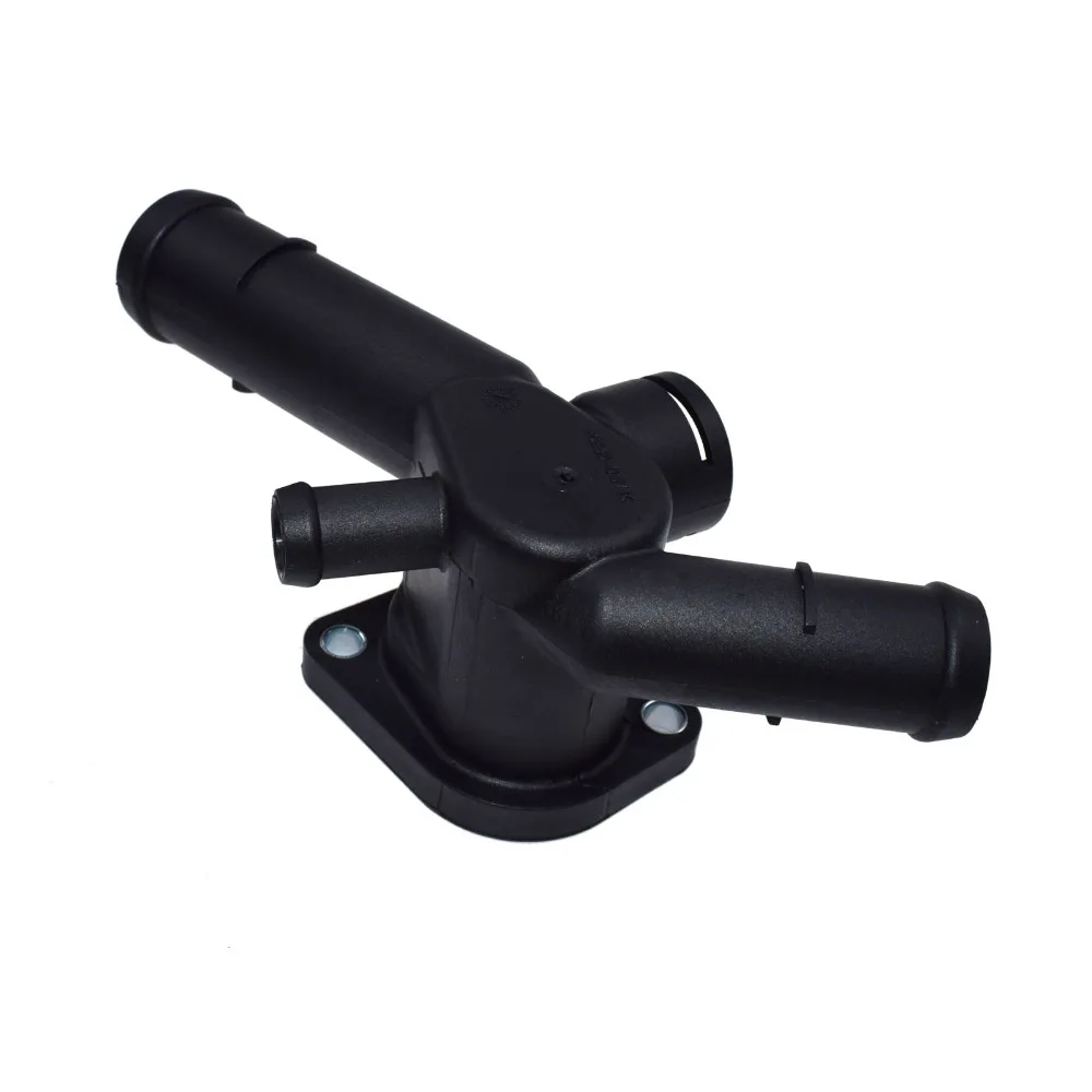 ISANCE Thermostat Housing Coolant Hose Flange Radiator 06A121132 For VW Volkswagen Golf Jetta 2.0 L4 1999 2000 2001 2002-2006