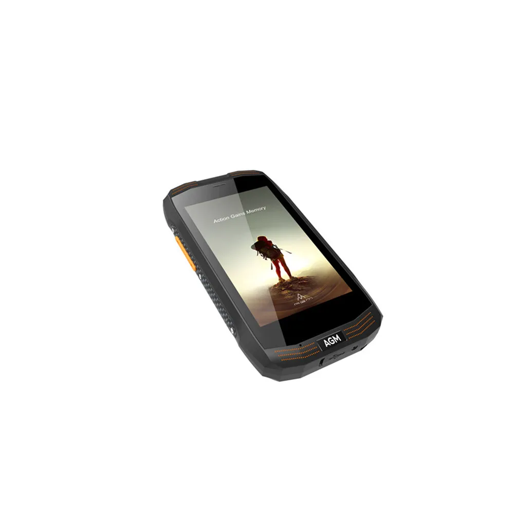 AGM A2 Rio 4,0 дюймов IP68 Водонепроницаемый Открытый Android 5,1 MSM8909 четырехъядерный 2G ram 16G rom NFC 4G мобильный телефон без русского языка