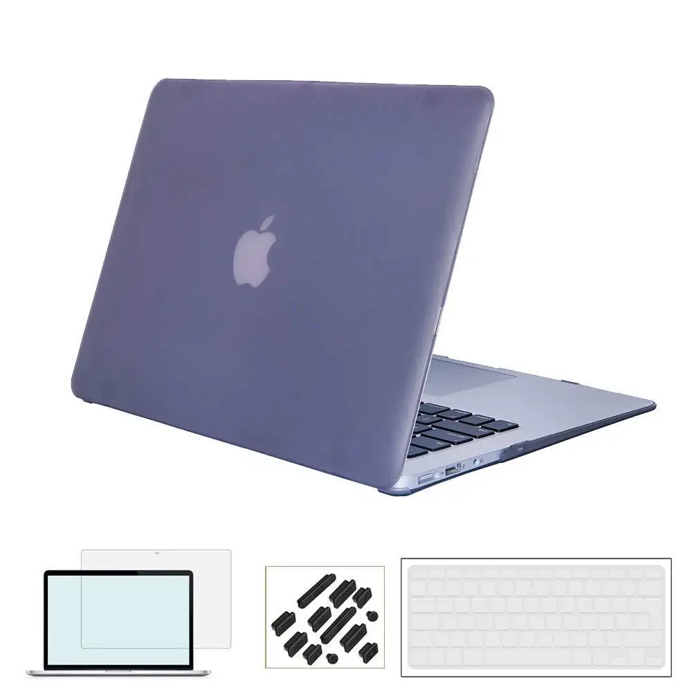 

Laptop Case for Macbook Air Pro Retina 11 12 13 15 with EU Layout Clear Keyboard Cover for New Mac Book Pro 13.3 15.4 inch Case
