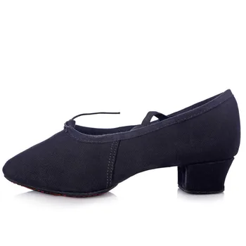 

Alharbi Women Girls Ladies Dance Shoes Teachers Practice Salsa For Ballroom Dancing Slippers Ballet Soft Sole Shoes