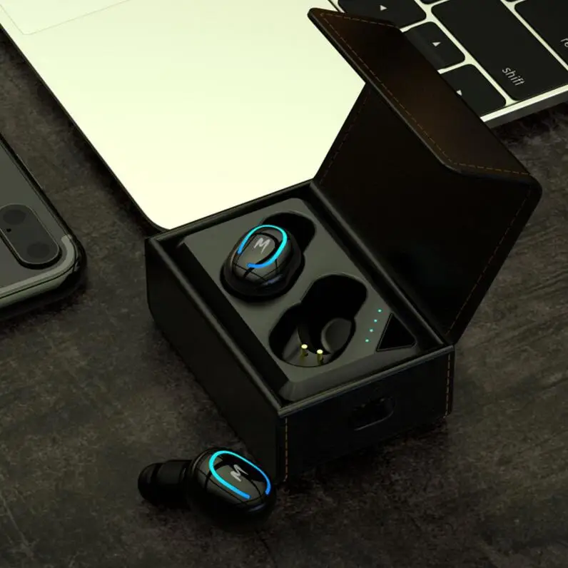 Gonoker настоящие беспроводные TWS Q3 Bluetooth наушники Спортивные Беспроводные с защитой