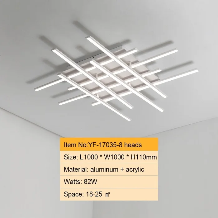 NEO Gleam идеальные современные светодиодные потолочные светильники для гостиной, кабинета, спальни, дома, Dec AC85-265V lamparas de techo, потолочные лампы - Цвет корпуса: 1000x1000mm White