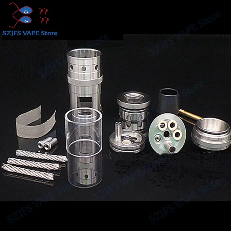 

Taifun BT atomizer e cigarette RDA RBA taifun gt rda 5ml 22mm vapor tank for E-cigarette Mod Stainless Steel RBA vs Taifun GT