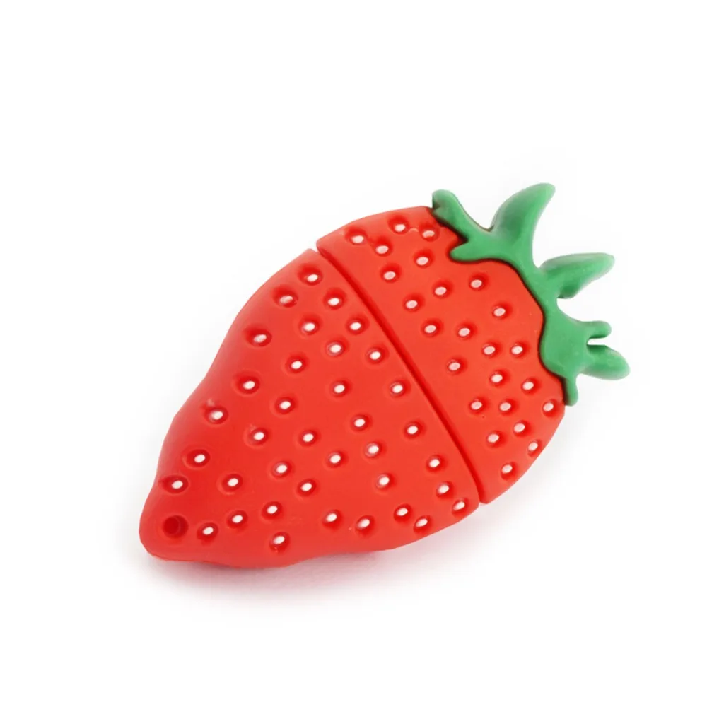 

LEIZHAN Funny USB Flash Drive Fruit Strawberry Banana Pineapple Carrot Pendrive USB Drive 64gb 32gb 16gb 8gb 4gb Kids Pen Drive
