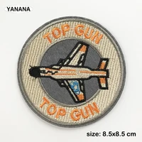 Top Gun NAVY air force Badge Patches for Clothing DIY Stripes Applique Clothes Stickers Iron on Creative Badges Parches - Image 3
