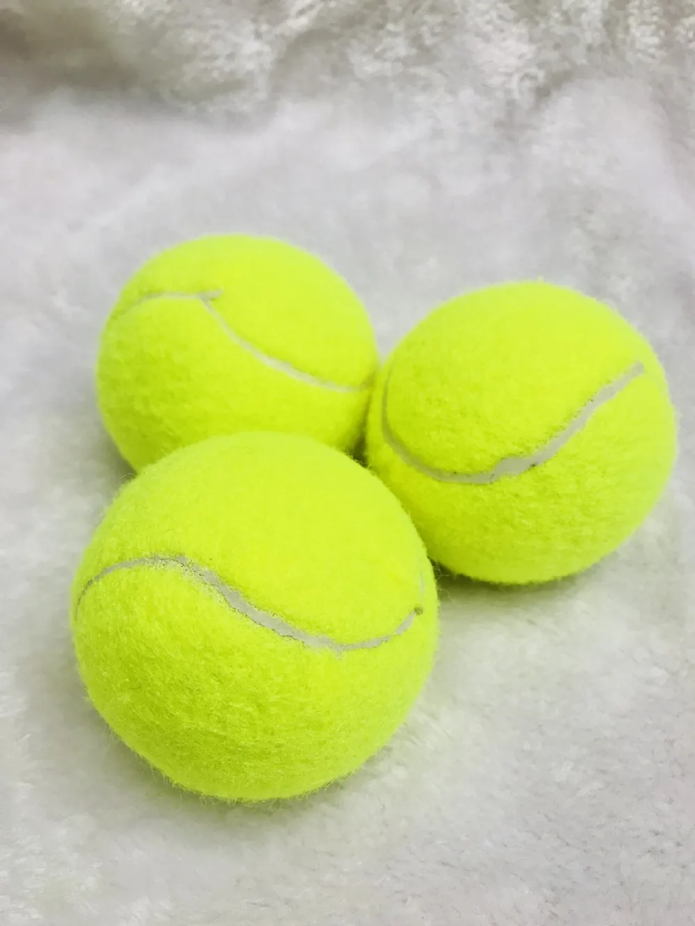 3 шт. профессиональные высокоэластичные тренировочные теннисные мячи для крикета, резиновые теннисные мячи для соревнований, теннисные упражнения