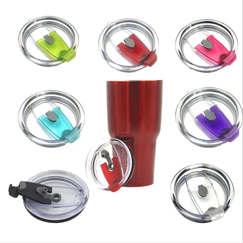 

20/30 oz Splash Spill Proof Lid Sealing Bottle Cover for Ozark Trail RTIC YETI Car Mug CoffeeTumbler Cup Multicolor