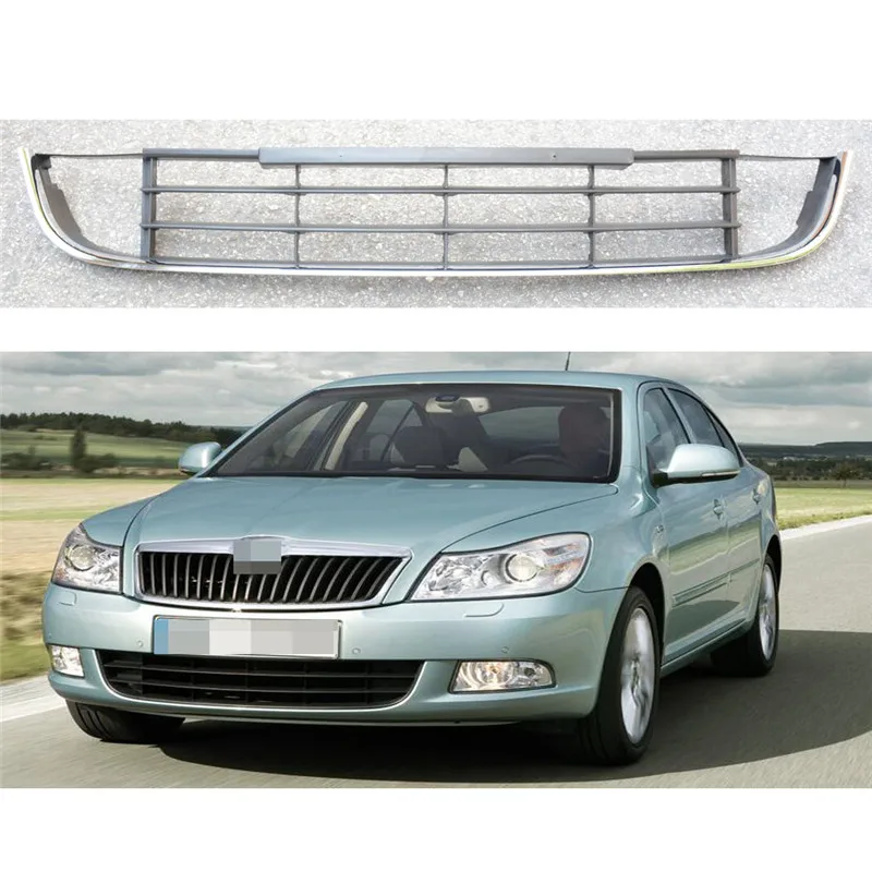 1 шт. ABS передний Нижний Бампер сетка решетка гриль для Skoda Octavia 2009-2012 | Автомобили и