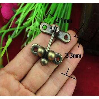 

Furniture Locked,Box Suitcase Toggle Latch Buckles,Antique Alloy Lock,Zinc Alloy Wooden Box Lock,Bronze Tone,31*33mm,10Pcs