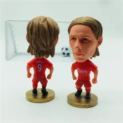 Soccerwe Футбольная звезда Кукла LIV 9 # Фернандо Торреса фигурки красный набор классический