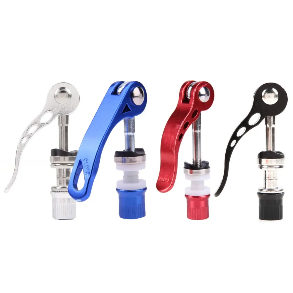 

Bike Seat Clamp Aluminium Alloy Bicycle Quick Release Seat Post Clamp Seatpost Skewer Bolt Mountain Bike Accessories 4 Colors