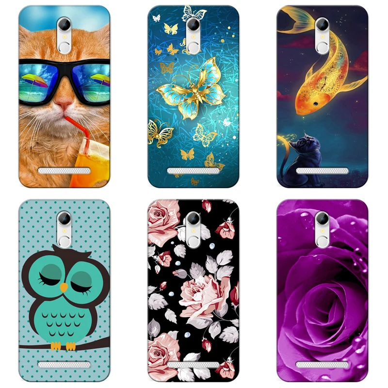 

Painted TPU Soft Print Phone Case for Homtom HT17 / HT17 Pro Soft Silicone Back Cover Cases Pattern Cat Shells Capa