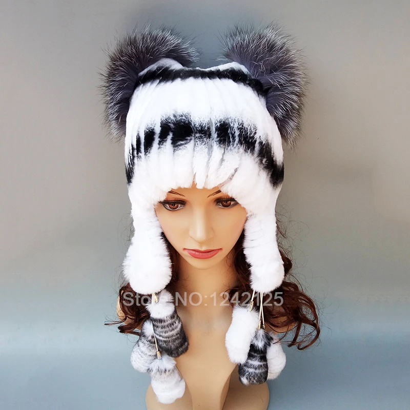 fur ear hat