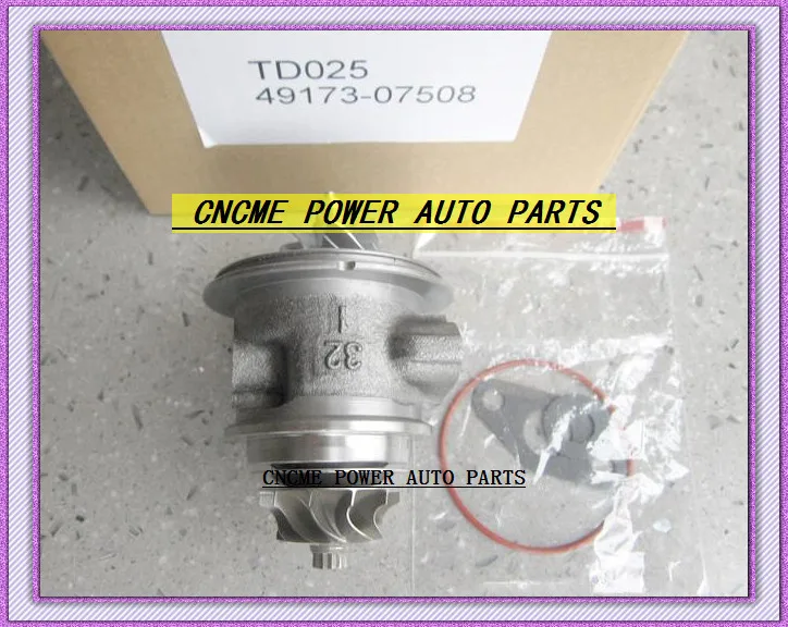 TURBO cartridge CHRA TD02 49173-07508 For FORD Fiesta For Focus C-MAX For Citroen C3 C4 For Peugeot 307 DV6B DV6ATED4 DV6UTED4 1.4L (3)